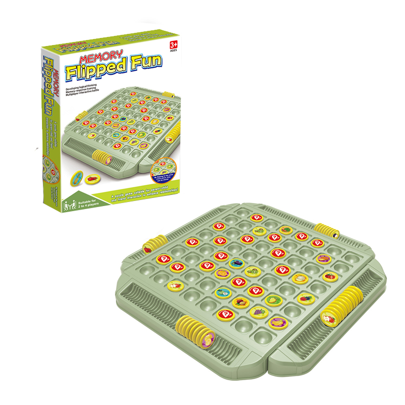 Board Game Flip 7 - 楽しいフリップゲーム：2～4歳の子供向けの論理的思考トレーニング、子供と大人に適したインタラクティブな早期教育ボードゲーム