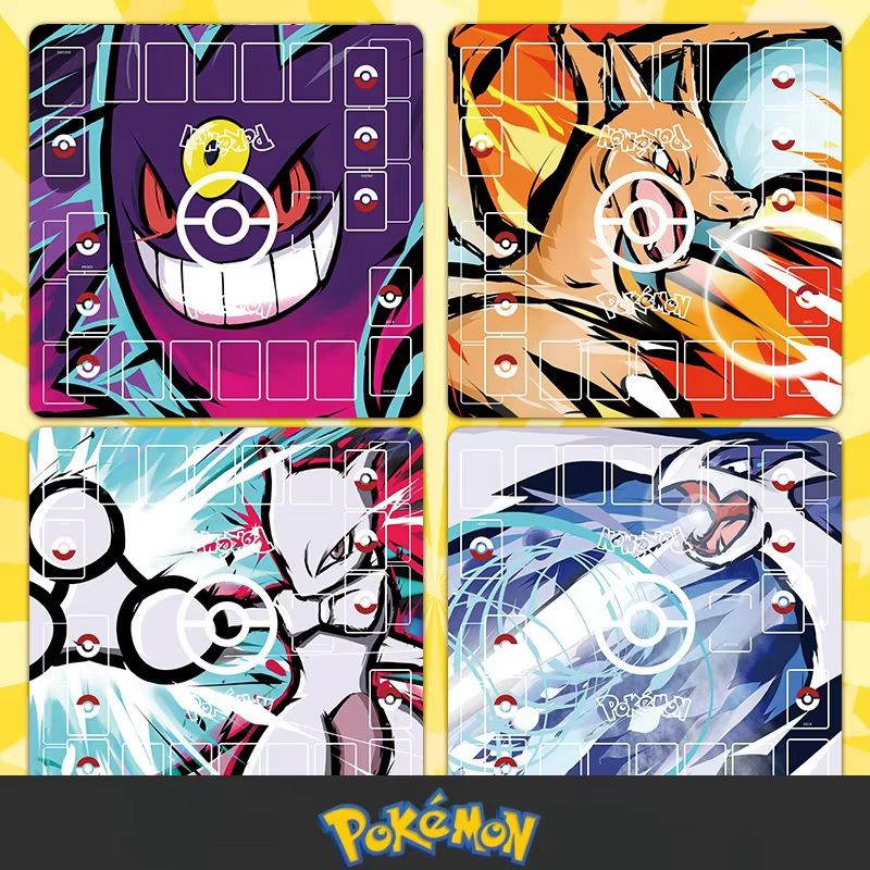 Board Game Simple - 2025年版 ポケモンカードゲーム 対戦ゲーム 2人用 ファイティングゲーム テーブルマット