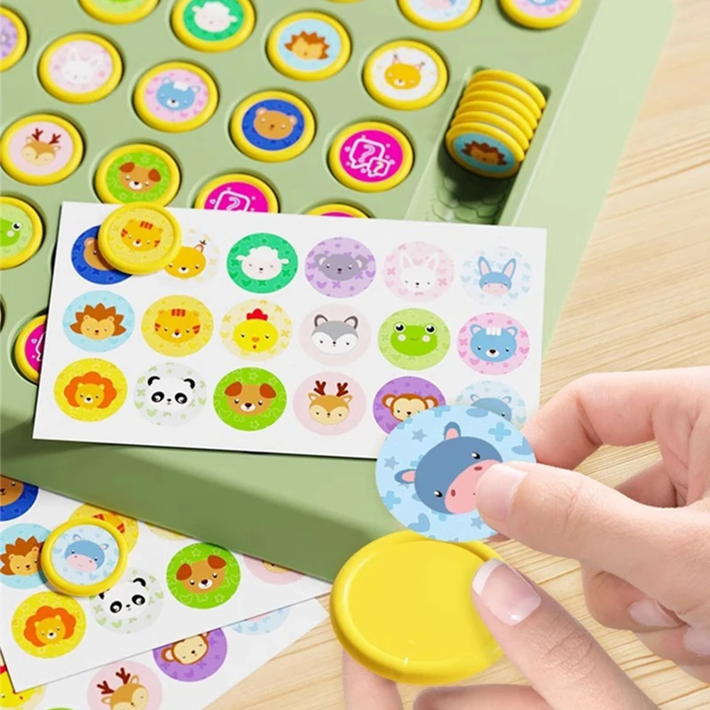 Board Game Flip 7 - メモリフリップチェスボードゲーム子供のための親子インタラクティブ認知トレーニングおもちゃデュアルプレーヤーロジックフォーカス強化おもちゃ