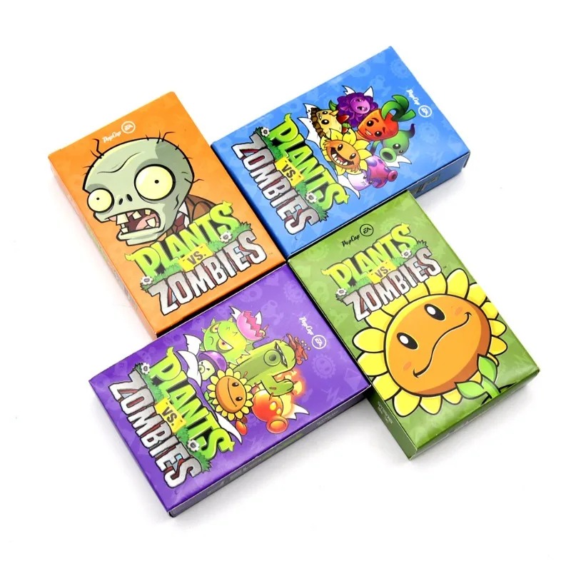 Board Game Zombies - ゲーム「プラントvs.ゾンビ」周辺玩具、トランプフルセットコレクション、ポーカーカード、ボードゲームカード、ファン向けお土産カード