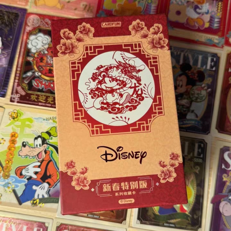 Board Game Simple - 在庫ありオリジナル CARDFUN X DISNEY 新年特別版コレクタブルカード装飾誕生日サプライズギフトおもちゃファン向け