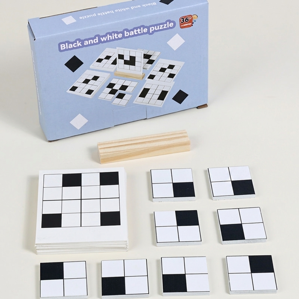 Board Game Quacks - 木製ボードゲーム 脳トレパズル 子供向け教育的論理トレーニングおもちゃ 家族で遊べる早期学習ギフトセット