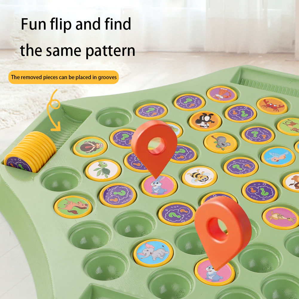 フリップチェス子供記憶トレーニングチェスゲーム家族インタラク - Board Game Flip 7 のレビューと価格