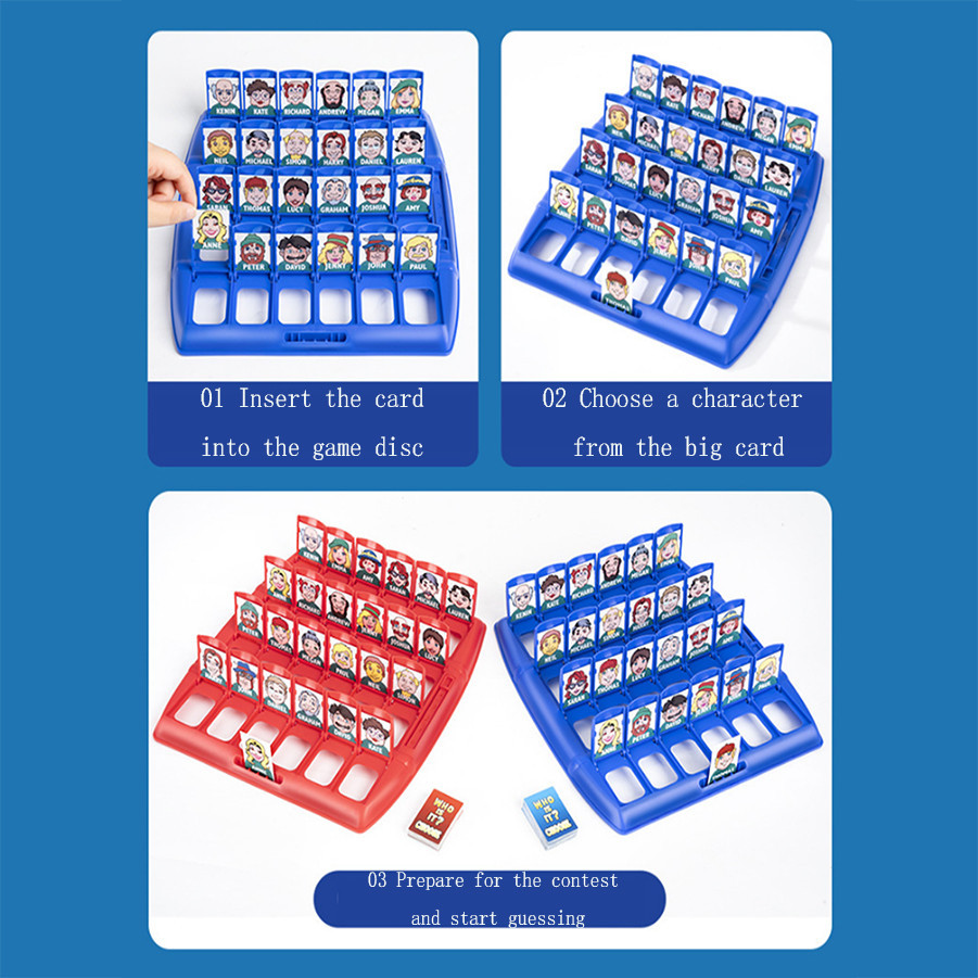 私が誰か当ててみよう ボードゲーム 親子インタラクションおも - Board Game Who Is It のレビューと価格
