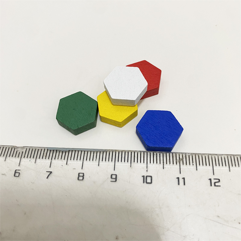 50個の木製六角形プリズム,チェス盤,トークン,ゲーム,DI - Board Game Economy のレビューと価格