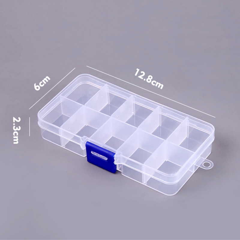 10 グリッドネイルアートオーガナイザーボックス収納ツール選 - Token Tray Organizer のレビューと価格