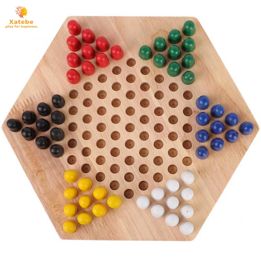 子供のための木製の教育ボード,古典的なハリマ,中国のチェッカ - Board Game Quacks のレビューと価格