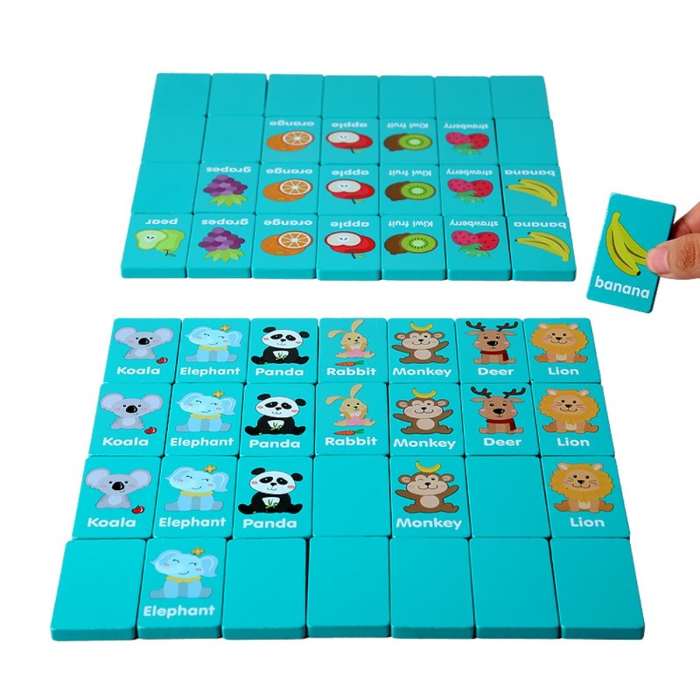 木製メモリーソリティアマッチング麻雀ゲーム早期教育用フリップ - Board Game Flip 7 のレビューと価格