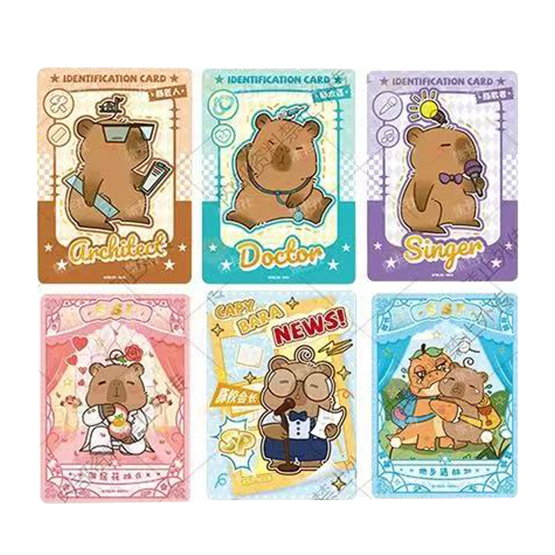 2025 カピバラカード楽しい CCG アニメコレクショント - Board Game Simple のレビューと価格