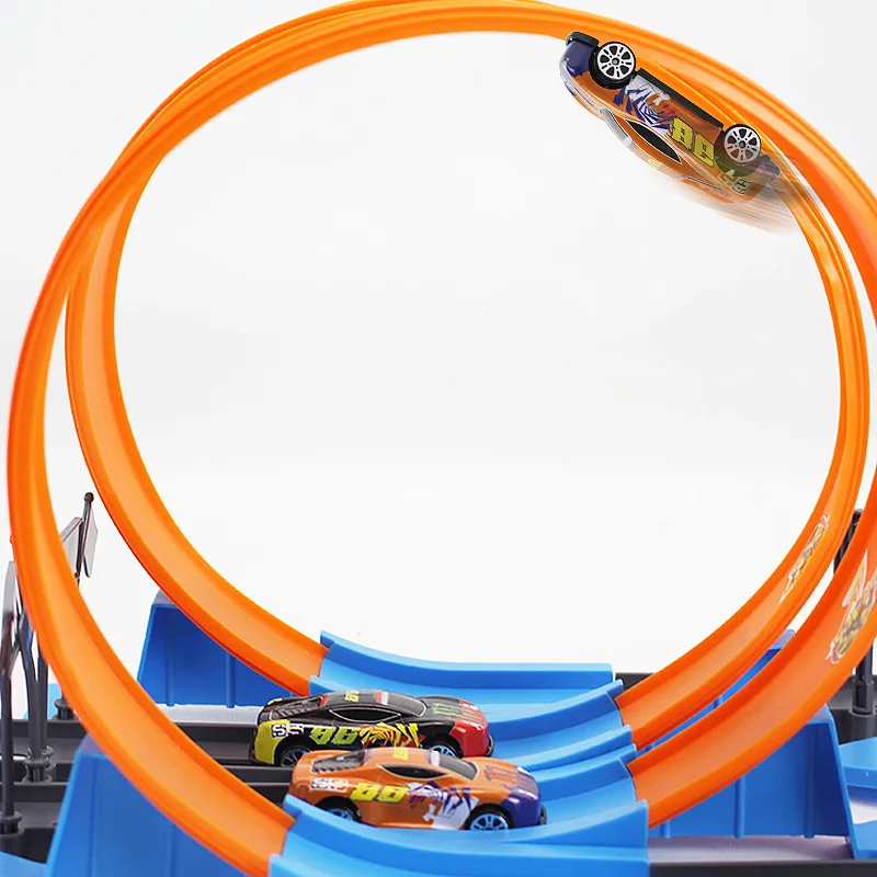 ホットスタントスピードカーホイールモデルレーシングトラックD - Hot Wheels Car Track Sets のレビューと価格