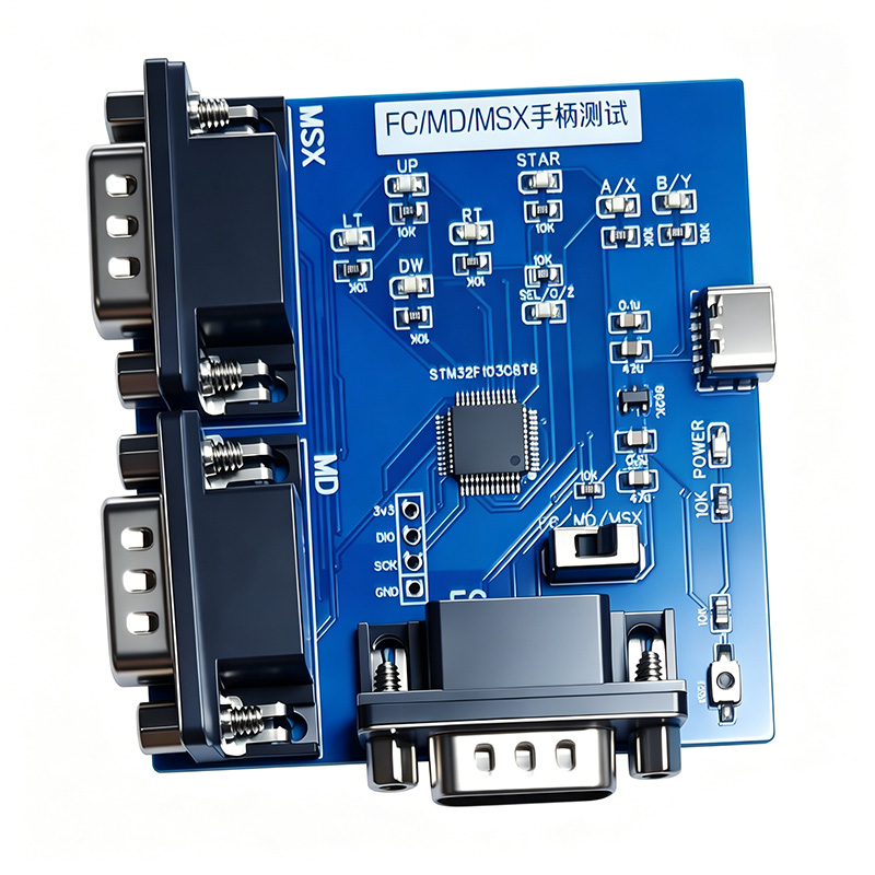 FC MD MSXゲームコントローラーテストボード STM3 - Board Game Detective のレビューと価格