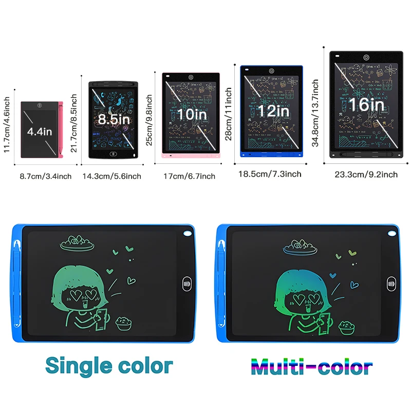 子供のためのLCD描画ボード、タブレットの数字の魔法の黒板、 - Board Game Instruction のレビューと価格