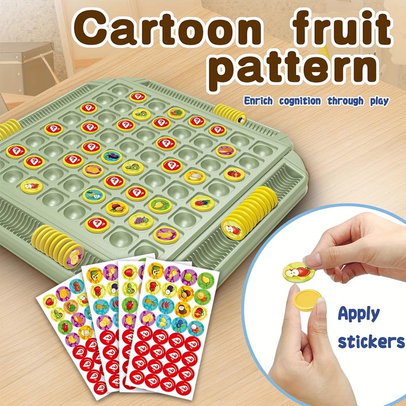 インタラクティブボードゲーム フルーツフリップチェスゲーム  - Board Game Flip 7 のレビューと価格
