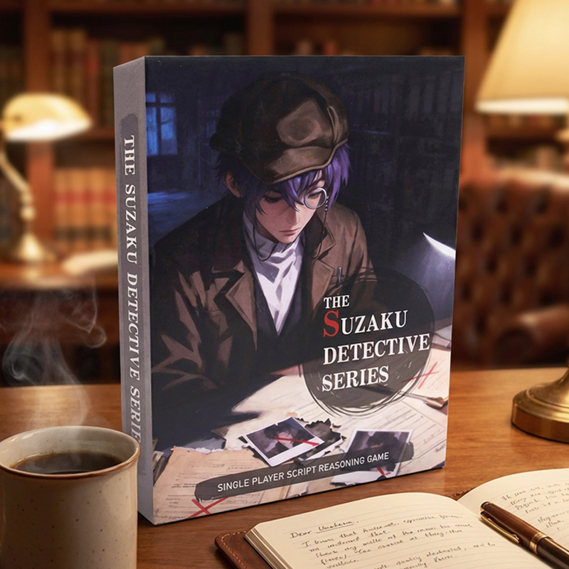すずかく探偵殺人事件簿、3つの連動事件、証拠カード、誰が犯人 - Board Game Detective のレビューと価格