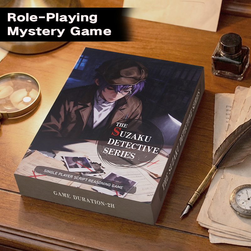 すずかく探偵殺人事件簿、3つの連動事件、証拠カード、誰が犯人 - Board Game Detective のレビューと価格