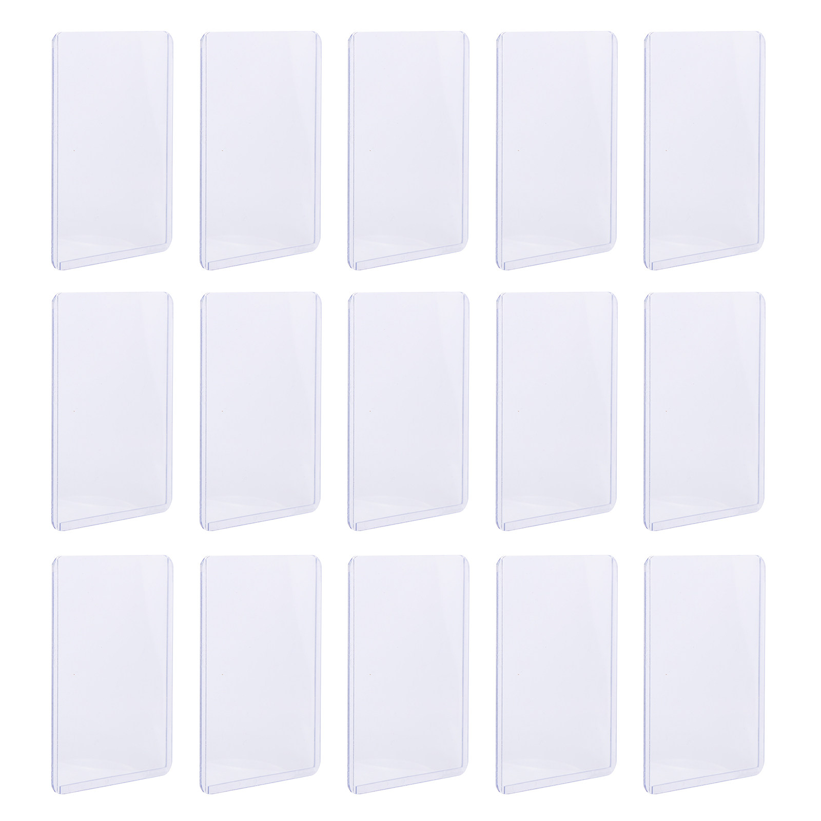 30枚入りプラスチックカードスリーブ 透明ハードシェル ゲー - Card Sleeves Protector のレビューと価格