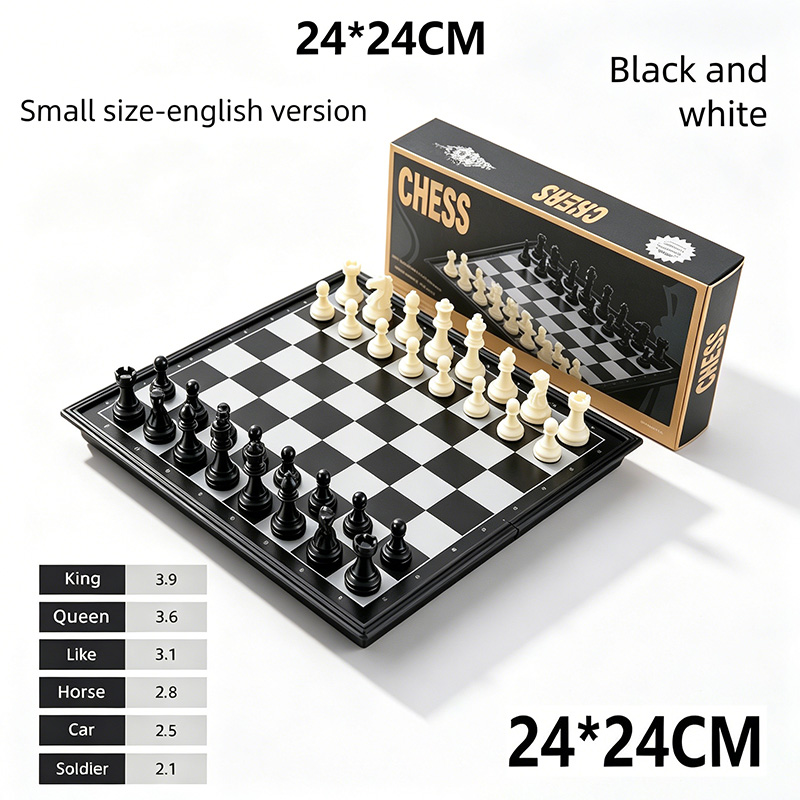 24CM 折りたたみ式磁気チェスゲームボード 家族の集まりに - Board Game Quacks のレビューと価格