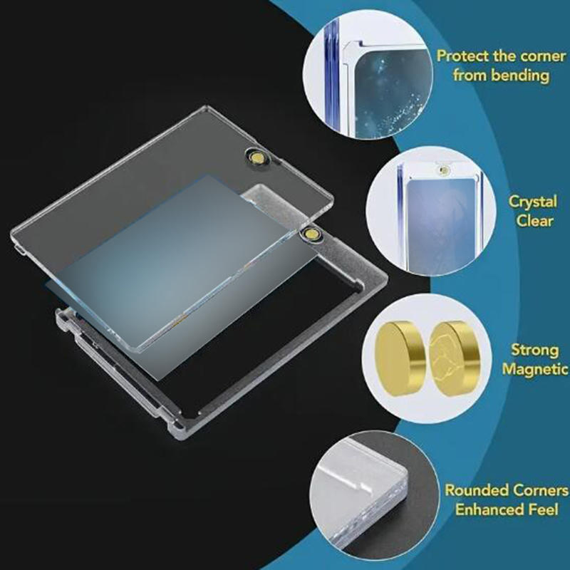 トレーディングカード用マグネット式カードホルダー ハードケー - Card Sleeves Protector のレビューと価格