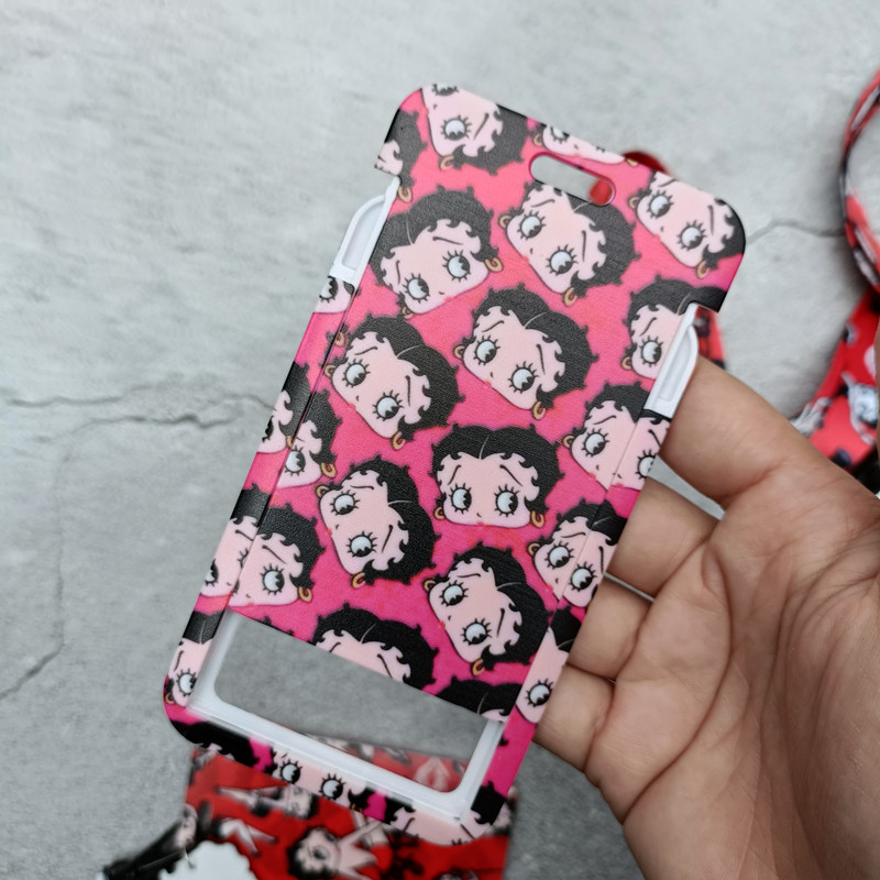 ベティ・ブープシリーズのアニメバスカードホルダー、キャンパス - Card Sleeves Protector のレビューと価格