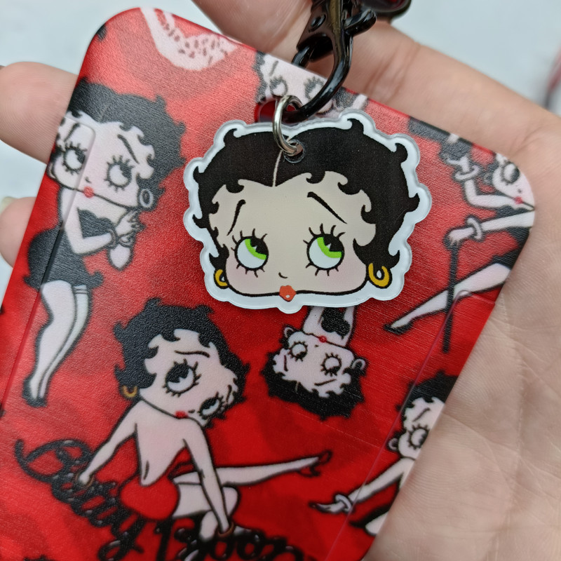 ベティ・ブープシリーズのアニメバスカードホルダー、キャンパス - Card Sleeves Protector のレビューと価格