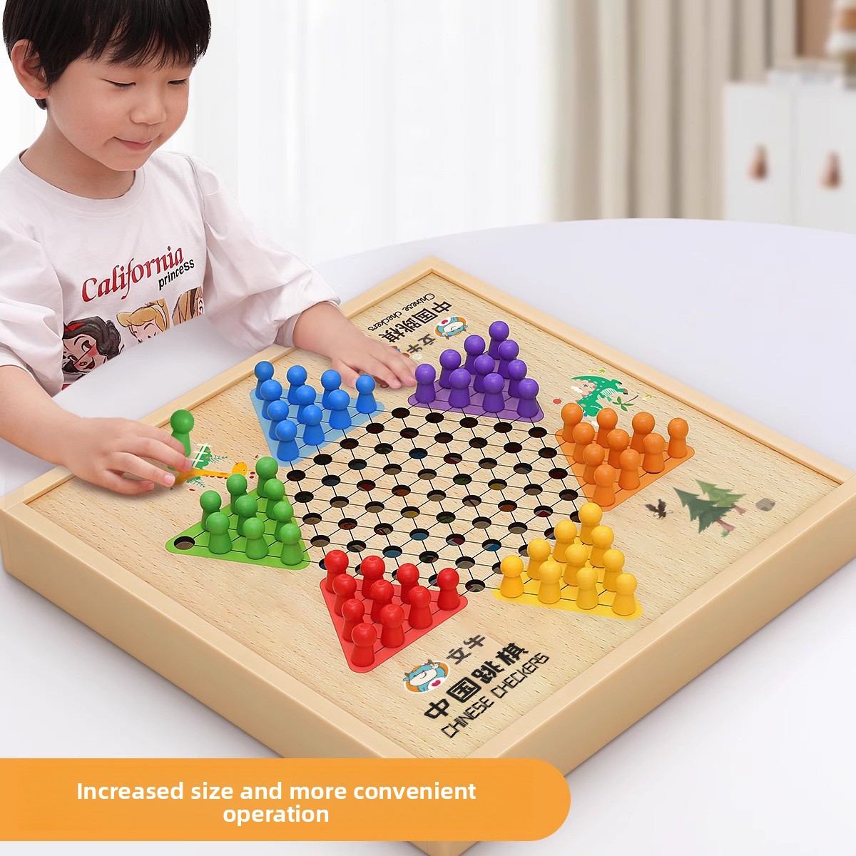 国境を越えた多機能ボードゲームセット |   フライトチェス - Board Game Quacks のレビューと価格